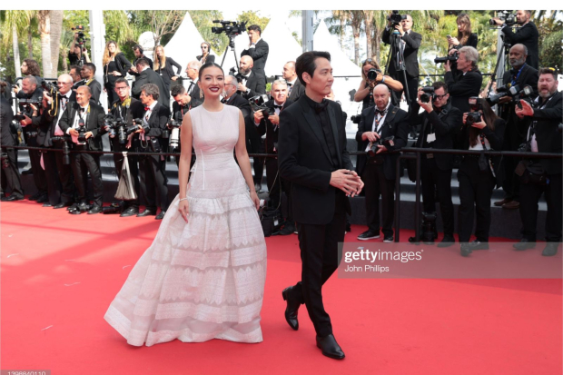 Raline Shah dan Lee Jung Jae di Festival Film Cannes 2022