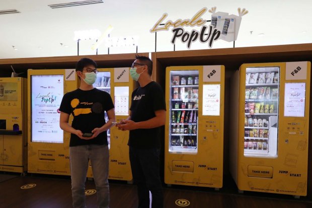 Blibli meluncurkan vending machine untuk produk UMKM