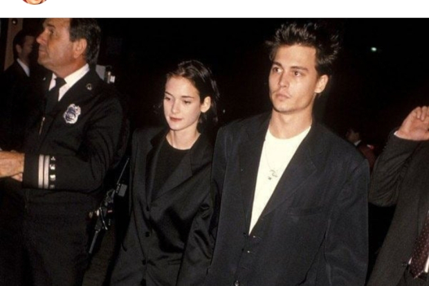 Winona Ryder dan Johnny Depp