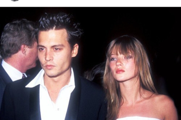 Kate Moss dan Johnny Depp