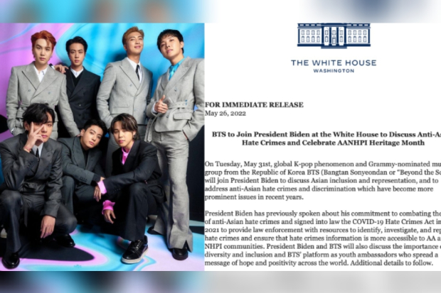 BTS diundang ke White House