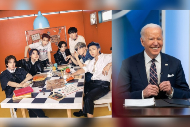 BTS dan Presiden Joe Biden