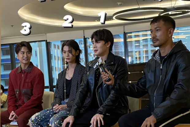 Pemain film The Antique Shop promosi di Thailand