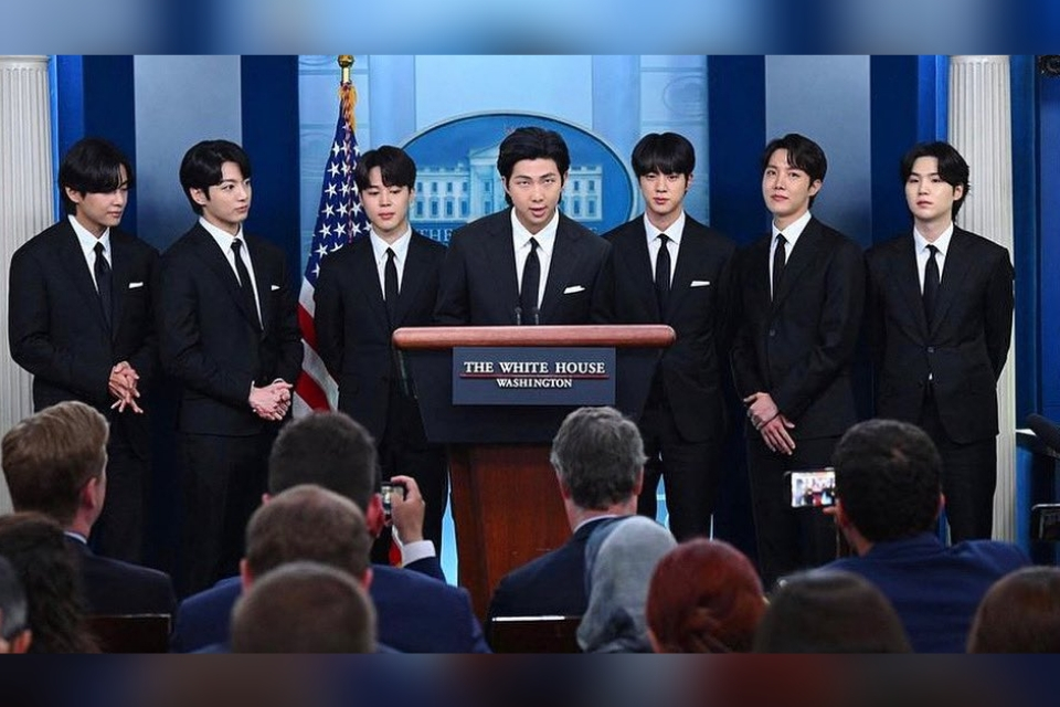 BTS di White House