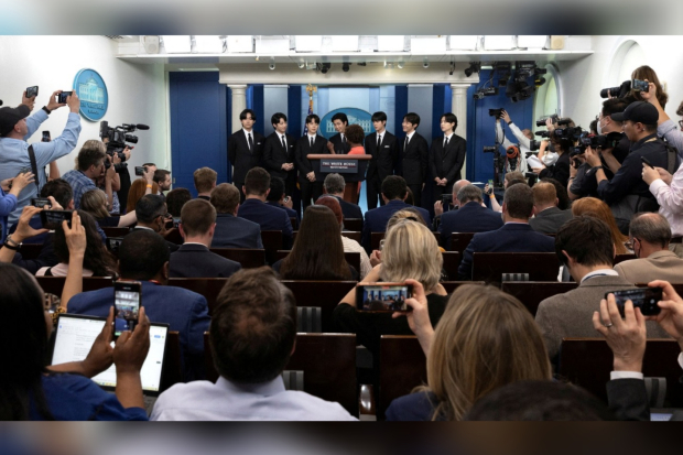 BTS di White House