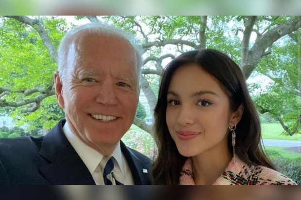 Olivia Rodrigo dan Presiden Joe Biden