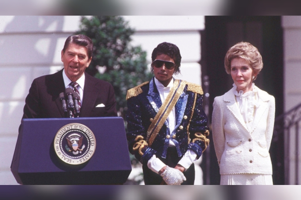Michael Jackson di White House