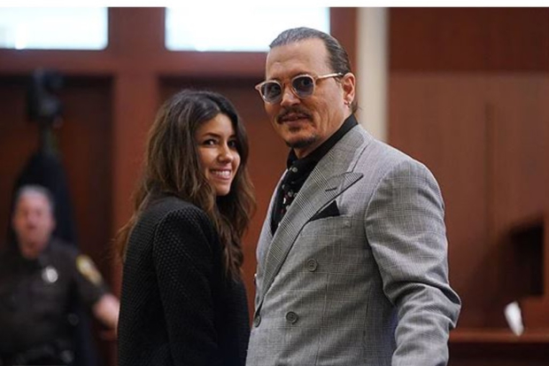 Johnny Depp dan Camille Vasquez