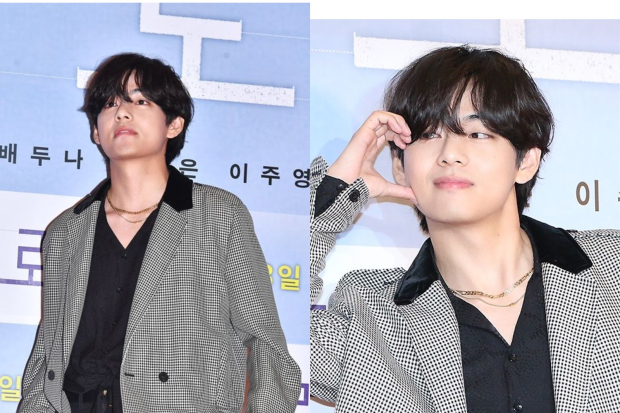 V BTS di premier film Broker