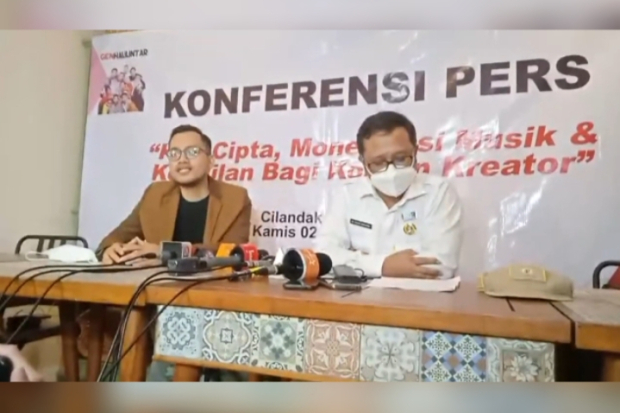 Konferensi pers Gen Halilintar