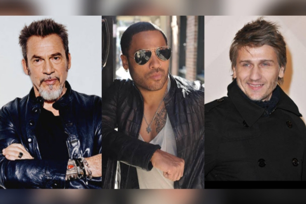 Florent Pagny, Lenny Kravitz, Stanislas Marher