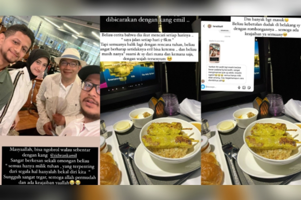 Status Instagram Fitri Bazri tentang Ridwan Kamil