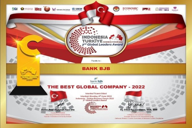 bank bjb dan Direksinya Kembali Raih Penghargaan Internasional