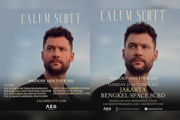 Konser Tur Asia Calum Scott