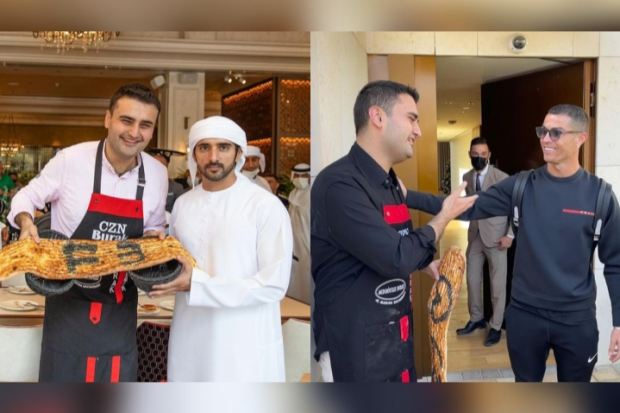 Burak Ozdemir, Pangeran Farraz dan Cristiano Ronaldo