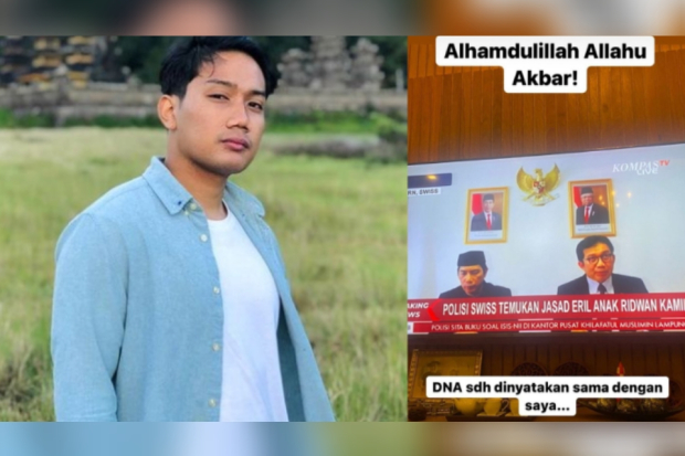 Jenazah Eril berhasil diidentifikasi