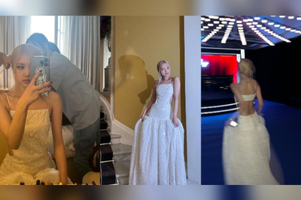 Rose Blackpink di pameran Tifanny & Co