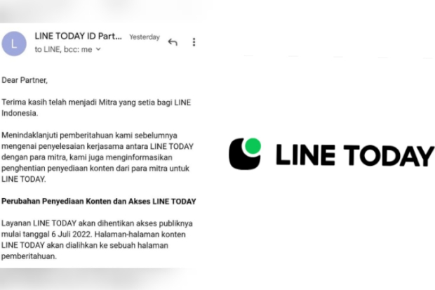 LINE TODAY berhenti beroperasi