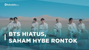 BTS Hiatus, Saham Hybe Rontok