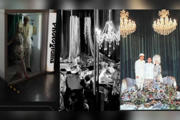 Suasana pernikahan Sivia Azizah