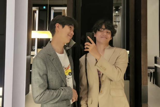 V BTS dan Choi Woo Shik