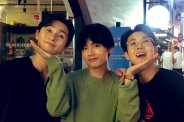Park Seo Joon, V BTS, Choi Woo Shik