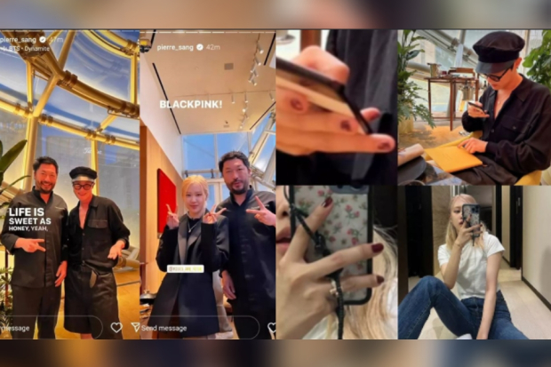 J-Hope BTS dan Rose Blackpink