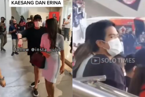 Kaesang Pangarep dan Erina gudono