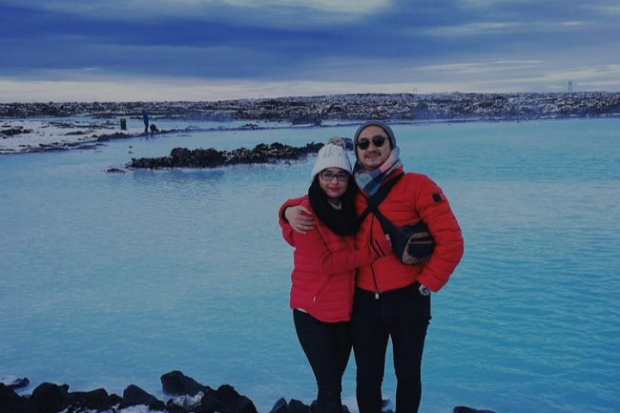 Angga Wijaya dan Dewi Perssik