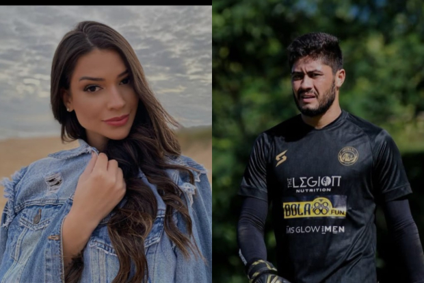 Gleycy Correia dan Adilson Maringa