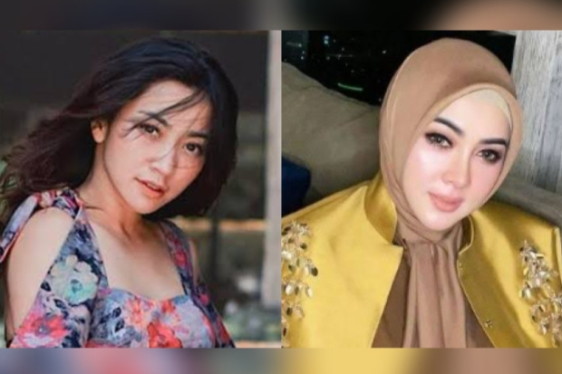 Hesti Purwadinata dan Syahrini