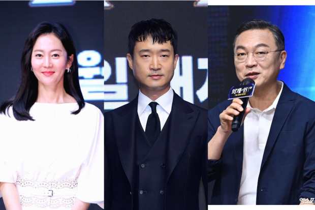 Yum Jung Ah, Jo Woo Jin, Kim Eui Sung di presscon film Alienoid