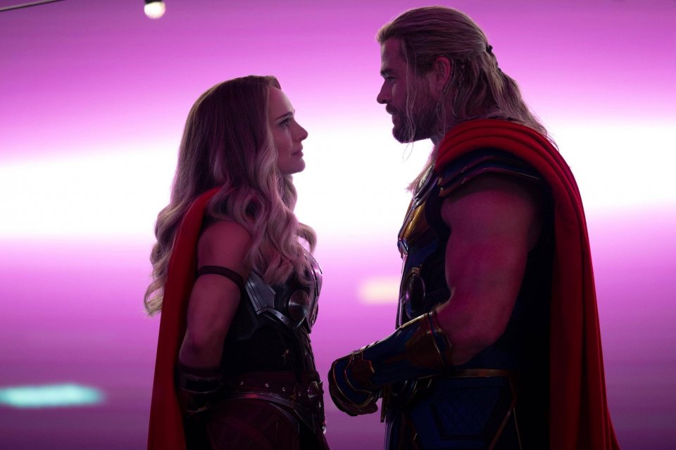 Ilustrasi, adegan dalam Thor: Love and Thunder (2022), salah satu film Marvel yang akan datang