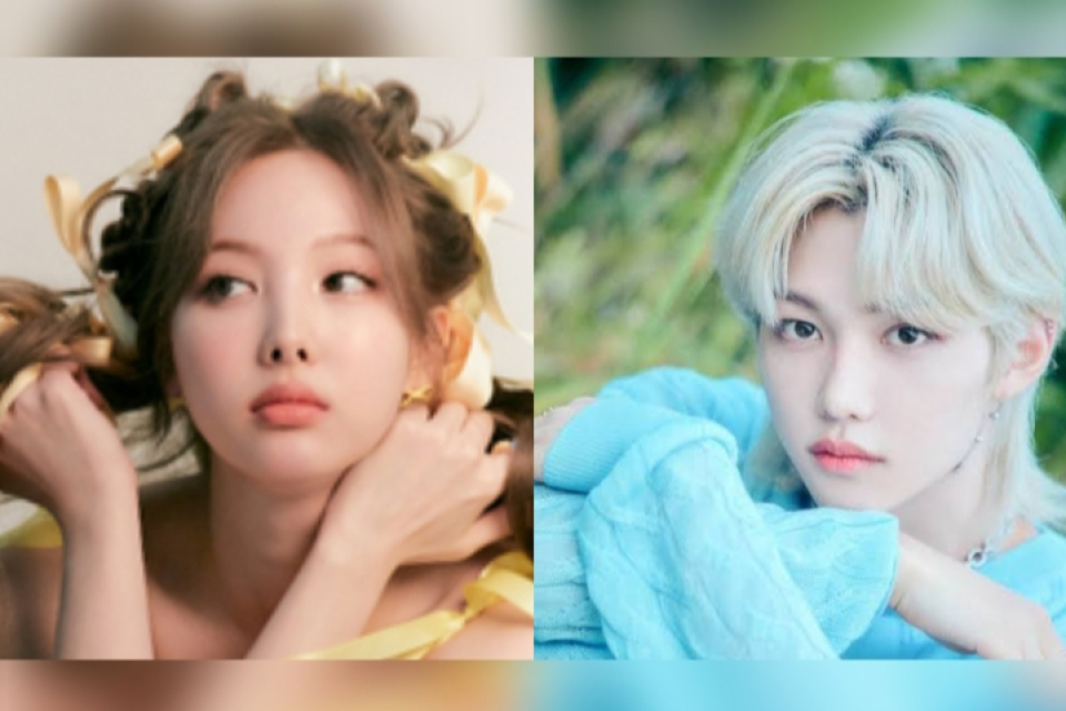 Nayeon TWICE dan Felix STRAY KIDS