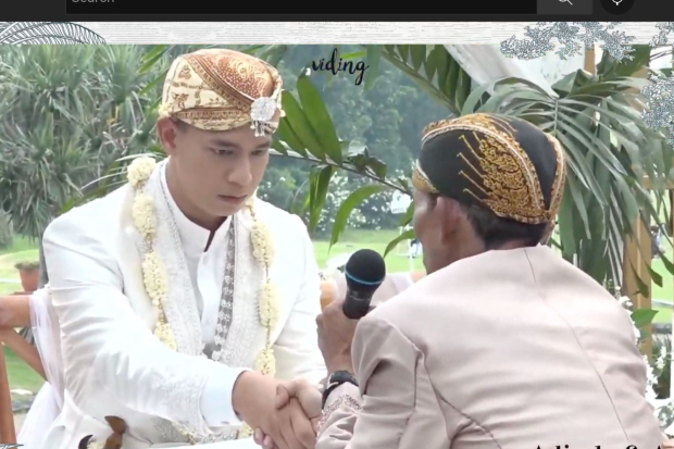 Adinda Azani dan Armand Zachary menikah
