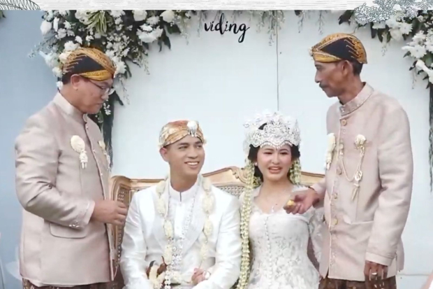 Adinda Azani dan Armand Zachary menikah