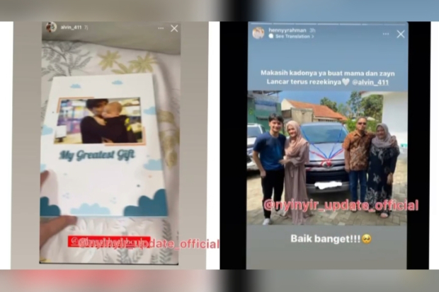 Kado Alvin Faiz untu Yusuf dan Zayn