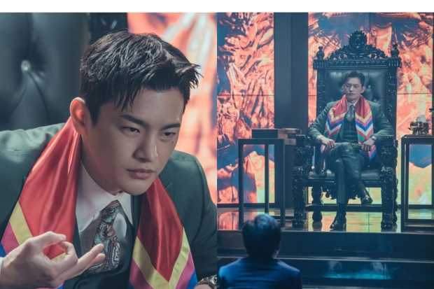 Seo In Guk sebagai dukun di drama Cafe Minamdang