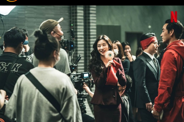 Di balik layar syuting Money Heist Korea