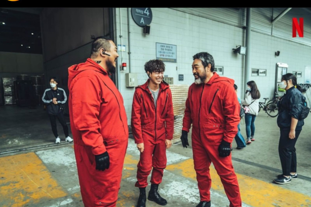 Di balik layar syuting Money Heist Korea
