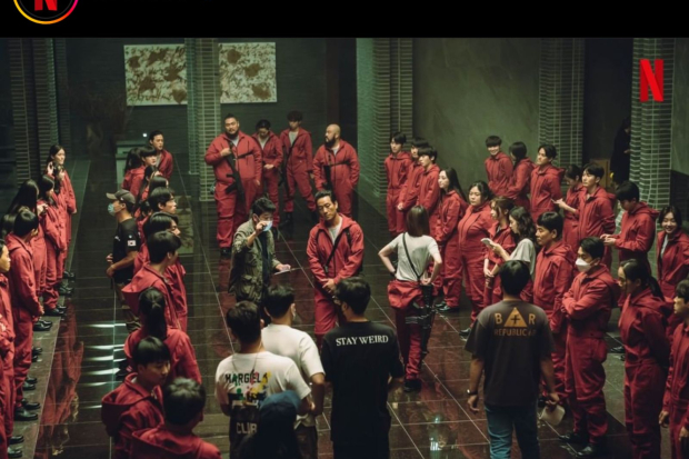 Di balik layar syuting Money Heist Korea