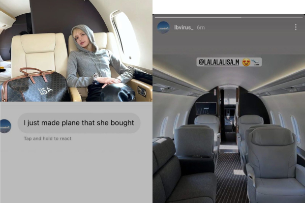 Lisa Blackpink diduga punya private jet