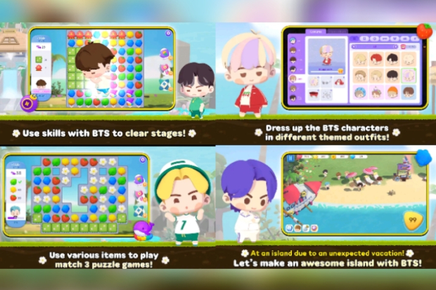 Game BTS Island, in the SEOM