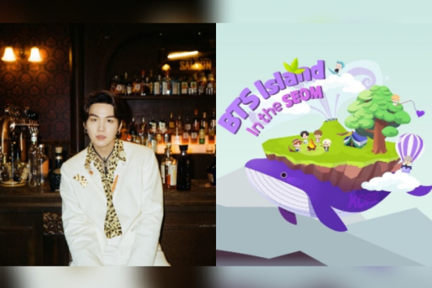 Suga bikin musik BTS Island in the SEOM