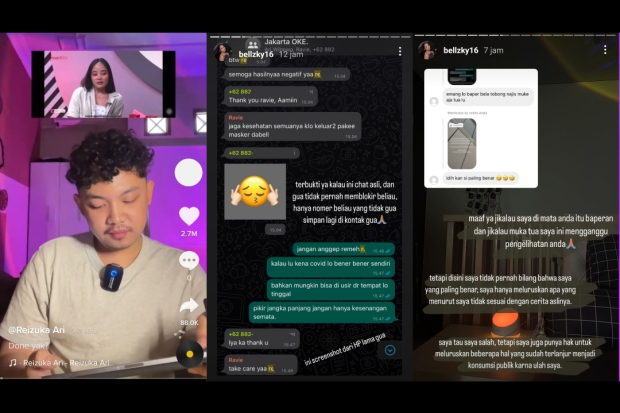 Bella Tobing dan Reizuka Ari