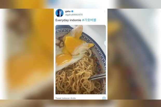 Gaho Makan Indomie Tiap Hari