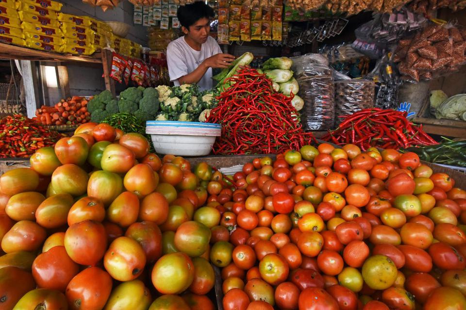 harga pangan, inflasi, deflasi