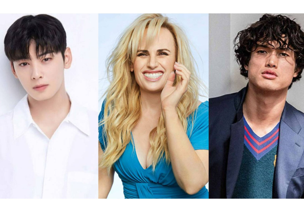 Cha Eun Woo, Rebel Wilson, Charles Melton