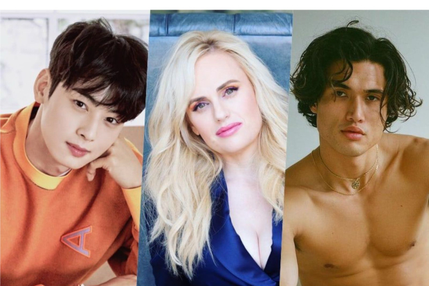 Cha Eun Woo, Rebel Wilson, Charles Melton