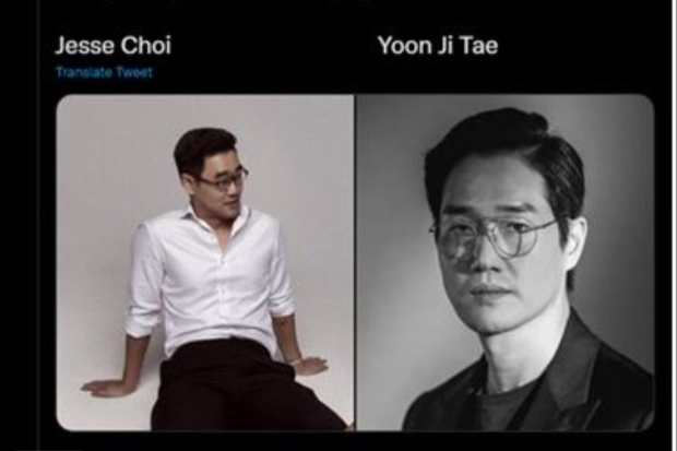 Jesse Choi dan Yoo Ji Tae